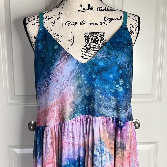 Blackmilk Jupiter Sheer Midaxi Dress ~ LIMITED Size Large - Picture 5 of 12